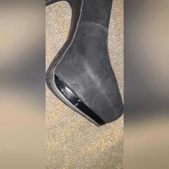 Anne Michelle size 10 6inch faded suede platform heels not worn but look it - Picture 4 of 12